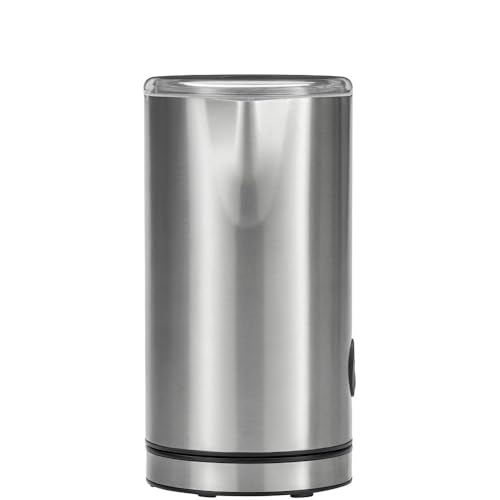 WMF Stelio Milchaufschäumer elektrisch, 500 Watt, 150-250 ml, Antihaftbeschichtung, kabellos, für Milchschaum heiss und kalt, heiße Schokolade, cromargan matt/silber