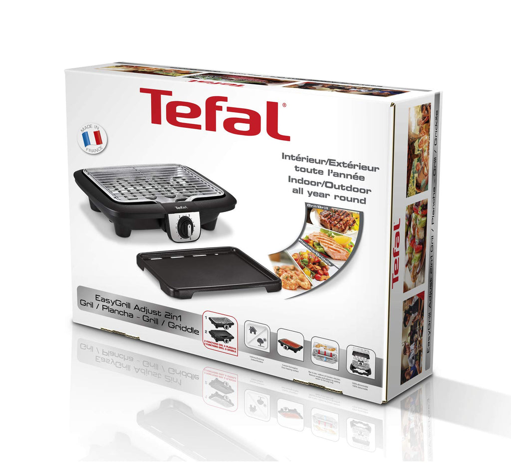 TEFAL YY3818FB Easygrill 2 in 1 Grill + Tisch Plancha