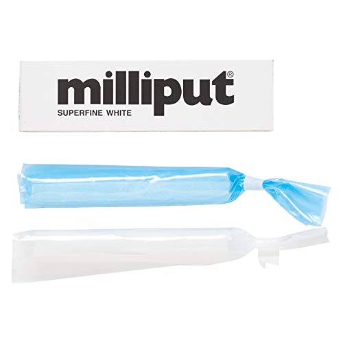 Milliput MPP-3 Epoxy Putty, 113 g, Superfeines Weiß, 2 Stück