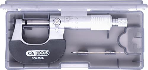 KS Tools 300.0555 Bügelmessschraube, 0-25mm