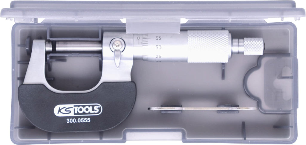 KS Tools 300.0555 Bügelmessschraube, 0-25mm