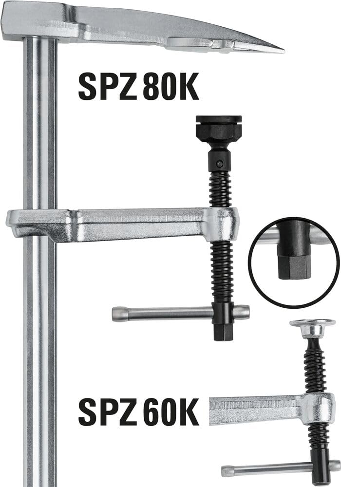 BESSEY Sparrenzwinge SPZ60K | 600 mm Spannweite | 120 mm Ausladung