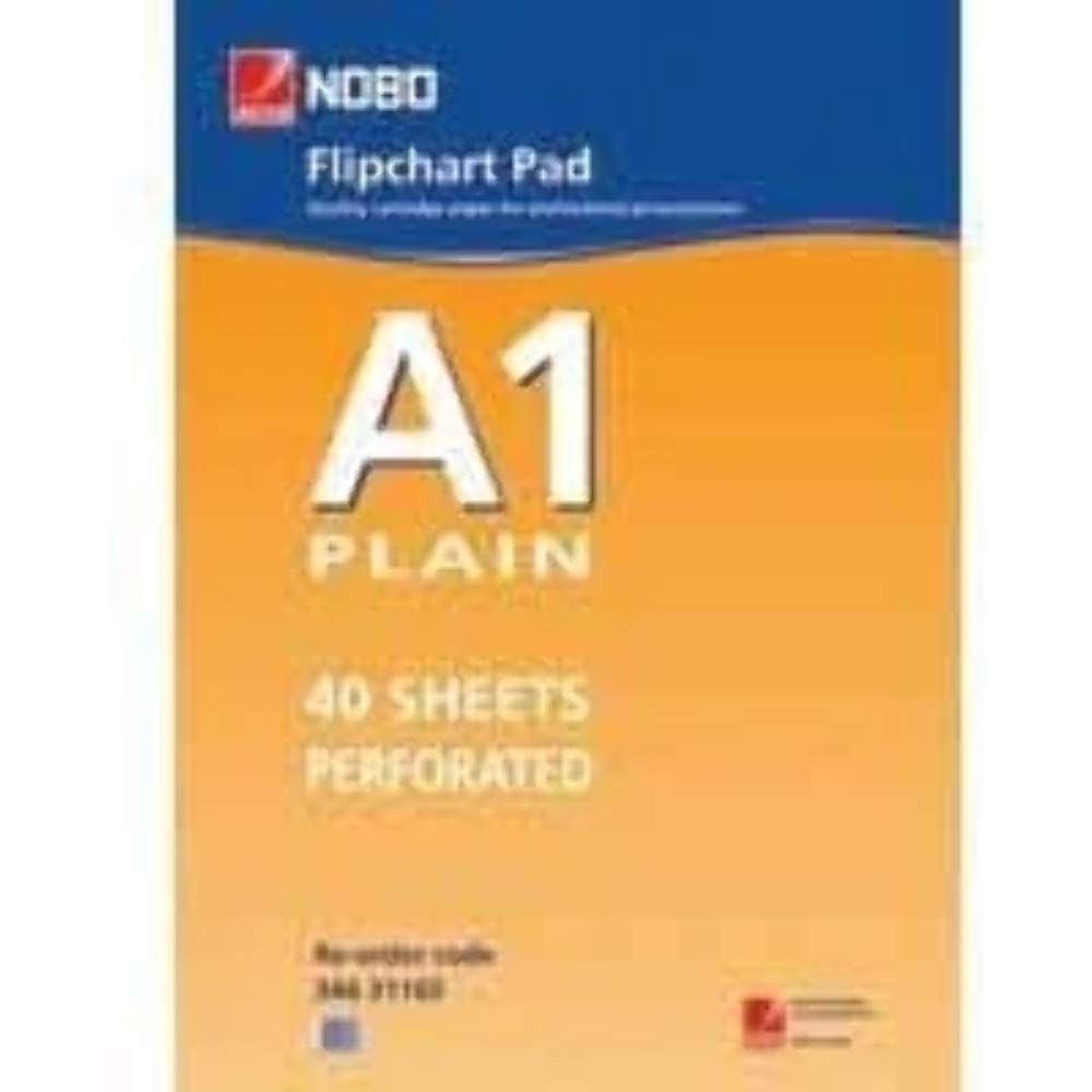 Flipchartblock, blanko, 40 Blatt (A1)