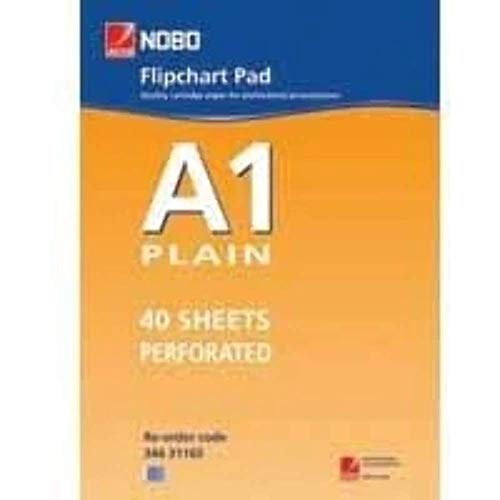 Flipchartblock, blanko, 40 Blatt (A1)