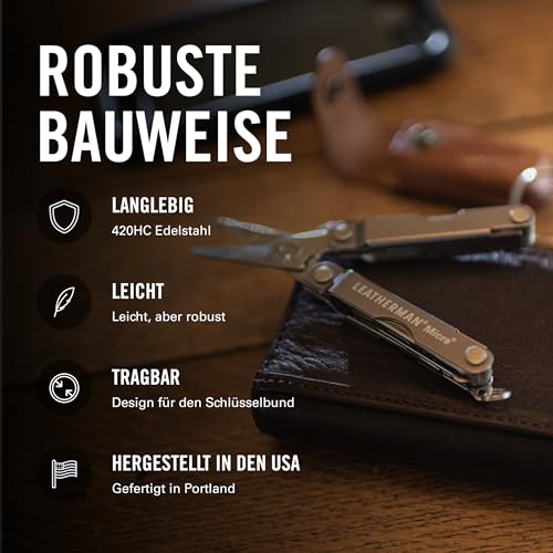 Leatherman Micra, Edelstahl
