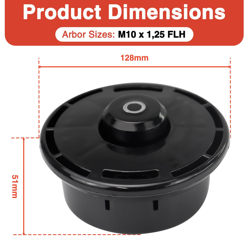 Ersatz-Strimmerkopf für Honda UMK425E UMK431E UMK435E UMR425E UMK431 UMT431