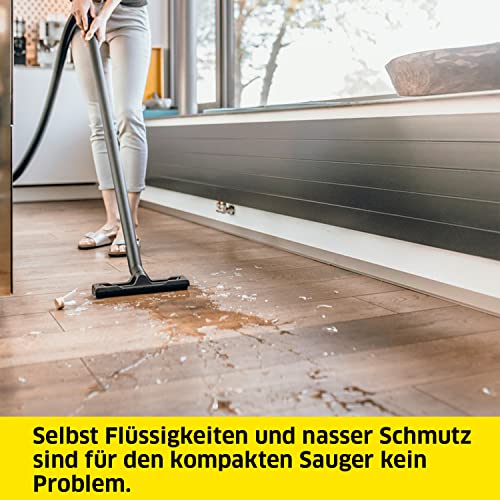 KÄRCHER Nass-/Trockensauger WD 2 Plus V-12/4/18/C, Kunststoffbehälter: 12 l