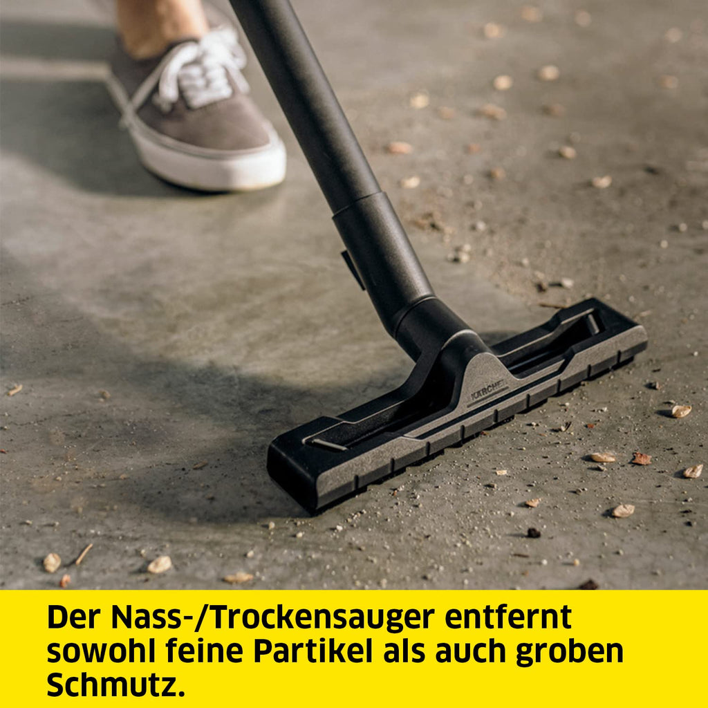 KÄRCHER Nass-/Trockensauger WD 2 Plus V-12/4/18/C, Kunststoffbehälter: 12 l