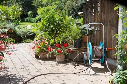 Gardena Comfort FLEX Schlauch 19 mm (3/4 Zoll), 25 m: Formstabiler, flexibler Gartenschlauch mit Power-Grip-Profil, aus hochwertigem Spiralgewebe, 25 bar Berstdruck, ohne Systemteile (18053-20)