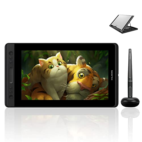 HUION Kamvas Pro 13 Grafiktablett mit Display, 13,3 Zoll, 8192 Druckstufen