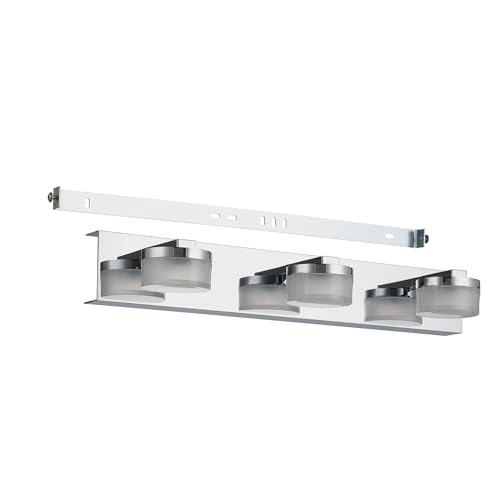 EGLO LED Wandlampe Romendo 1, 3 flammige Wandleuchte Bad dimmbar