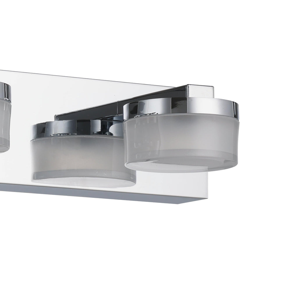 EGLO LED Wandlampe Romendo 1, 3 flammige Wandleuchte Bad dimmbar