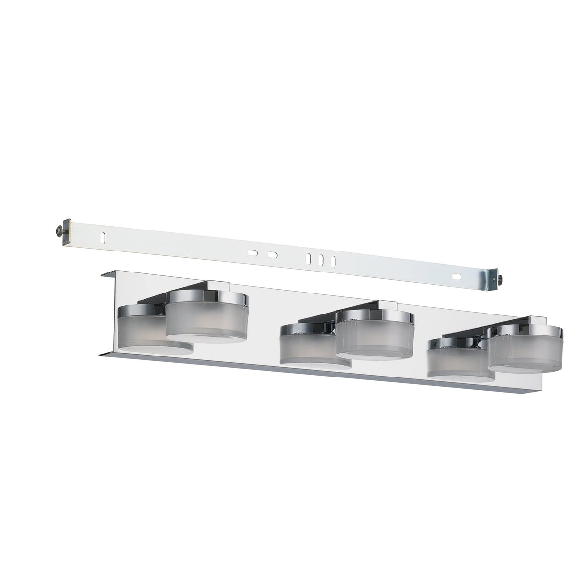 EGLO LED Wandlampe Romendo 1, 3 flammige Wandleuchte Bad dimmbar
