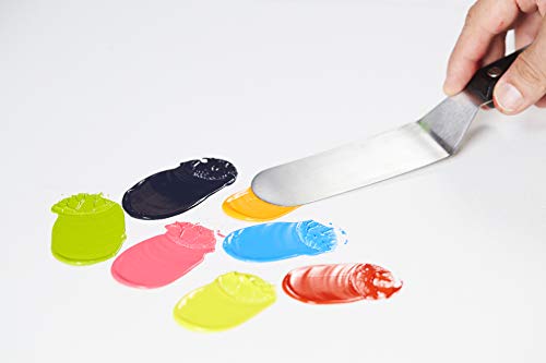 Liquitex 119907 Professional Malmesser mit einer gebürsteten rostfreien Metallklinge für Acrylfarben oder Ölfarben - Malmesser Nr.07