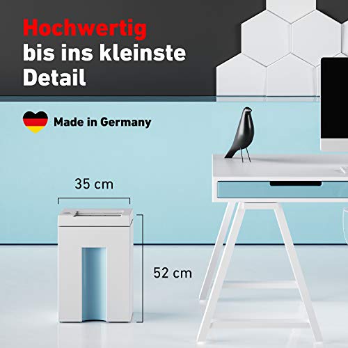 Aktenvernichter IDEAL 2265, Partikelschnitt 2x15mm, bis 4 Blatt, P-5 DSGVO