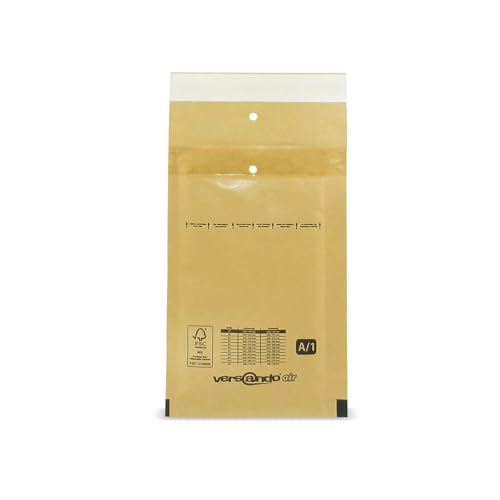 versando 200x A1 Luftpolsterumschläge Innenmaß 100 x 165 mm Außenmaß 120 x