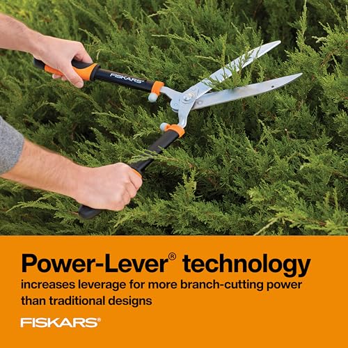 Fiskars 9181 Heckenschere, Stahlgriff