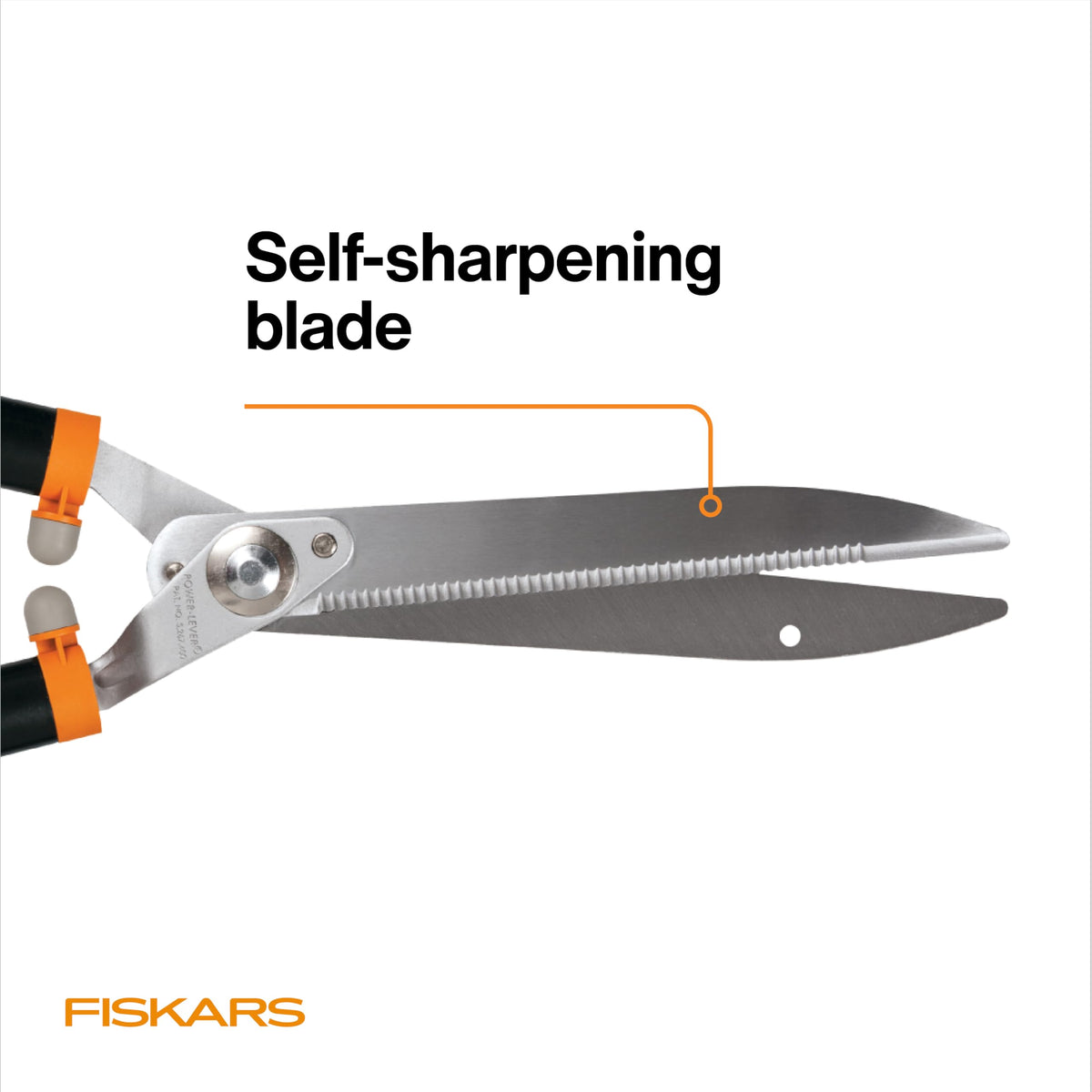 Fiskars 9181 Heckenschere, Stahlgriff