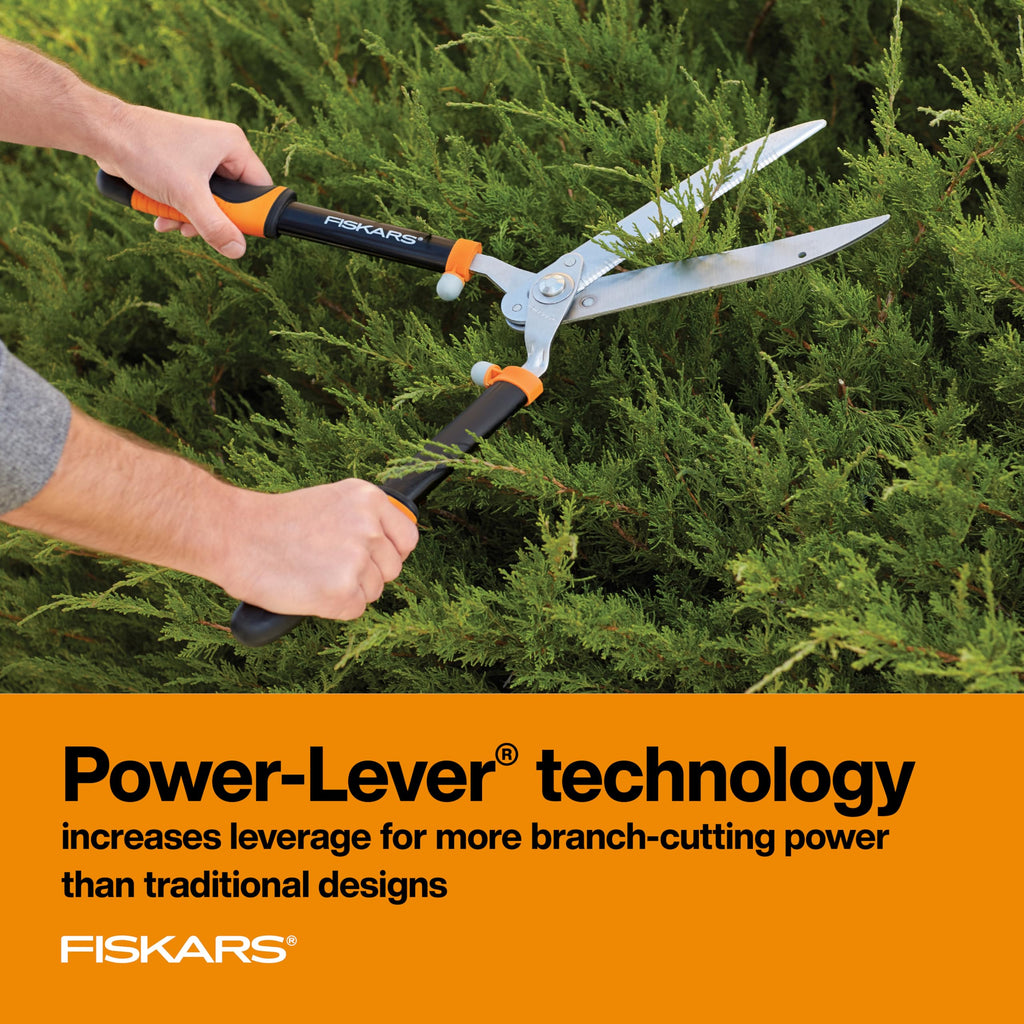 Fiskars 9181 Heckenschere, Stahlgriff