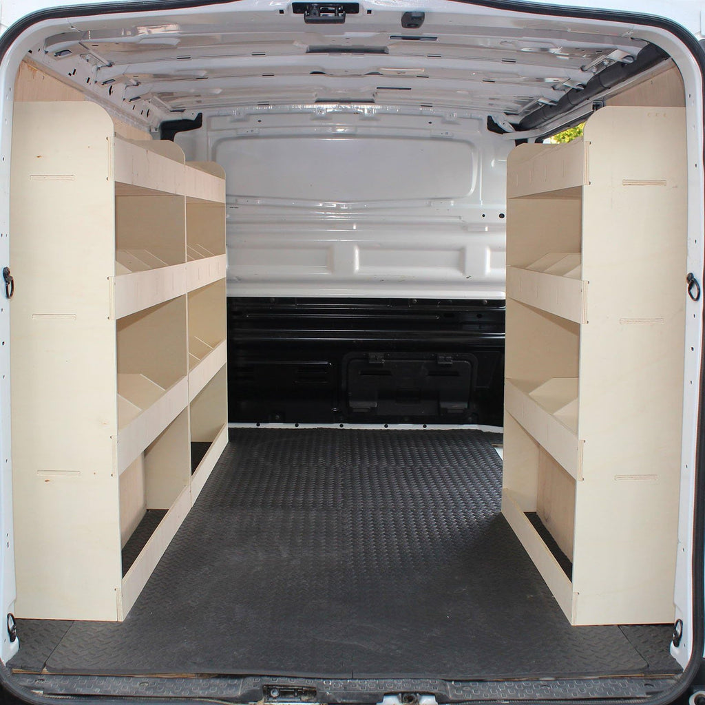 Vanify - Kompatibel mit Renault TRAFIC L2 2015+ Fahrzeugeinrichtung Fahrzeugregale, dreifache Regaleinheit