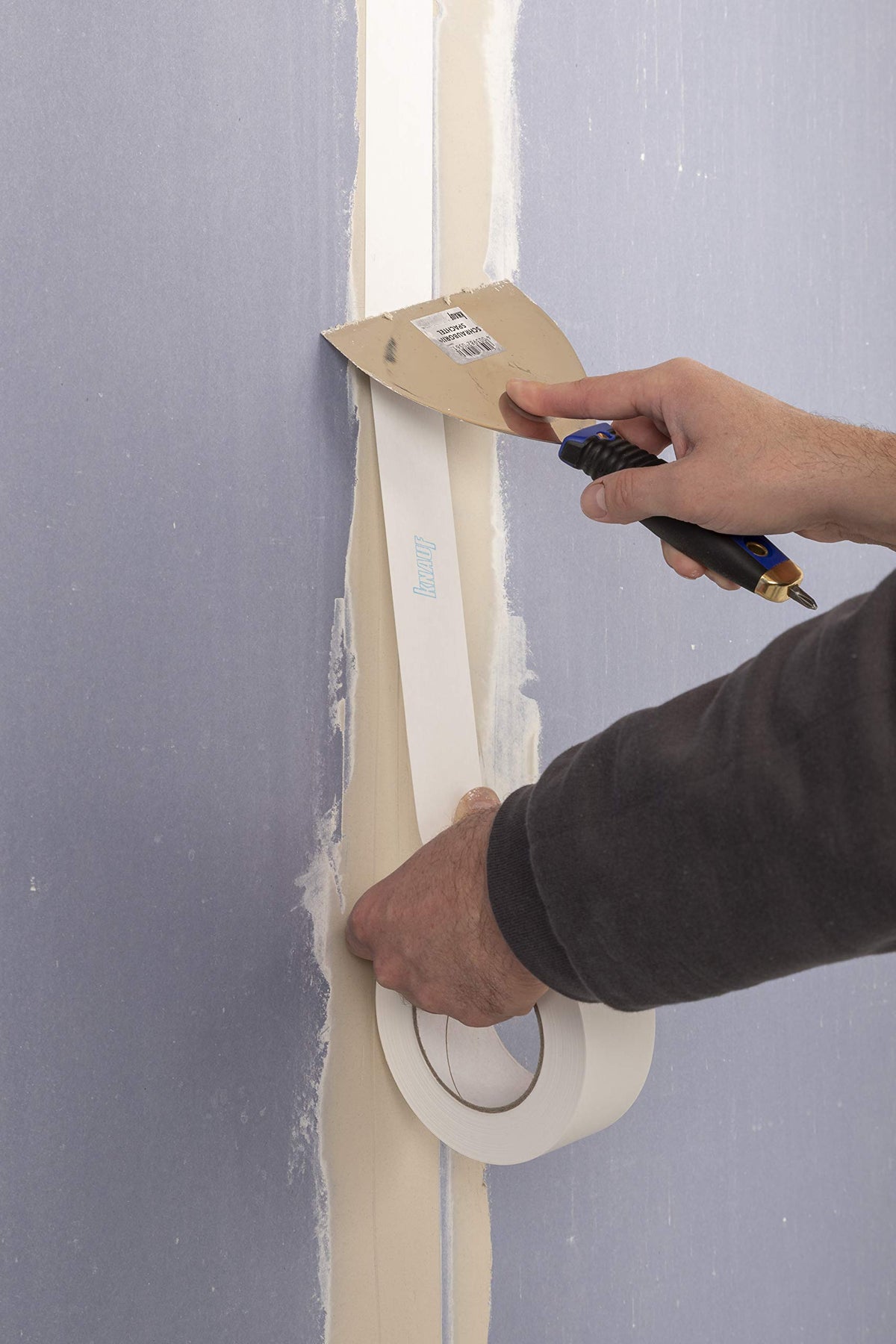 Knauf Reißfester Bewehrungs-Streifen Zur Verspachtelung Von Gipskarton-Platten, 75 meter