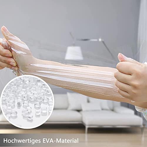 Isolier Schutz Vorhang, Magnet Wärmeschutzvorhang für Türen, Kälteschutz und Wärmeschutz im Winter, Ideal für die Nutzung von Klimaanlagen im Sommer, Kinderleichte Klebemontage Ohne Bohren- 70x180cm