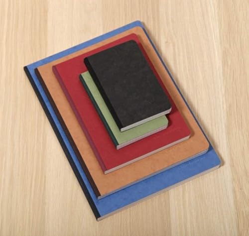 Clairefontaine 791401C Heft Nomaddict A4 96 Blatt blanko Schwarz