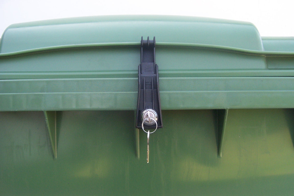 Müllcontainerverschluss, 1100 Liter für Otto, Flachdeckel, GS