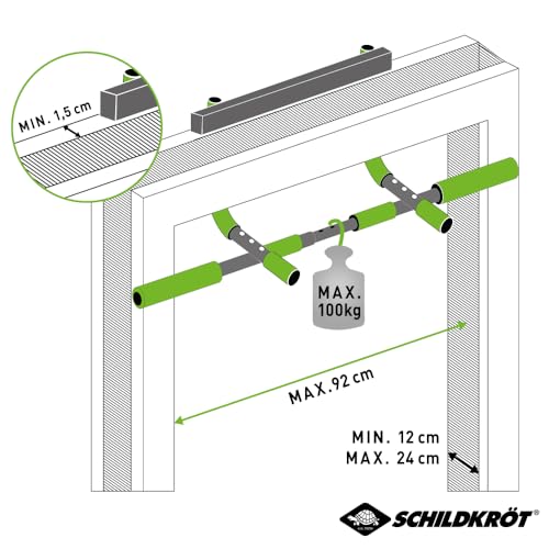 Schildkröt Multifunktions-Türreck 4 in 1, Multifunktional verstellbar, max. 100 kg