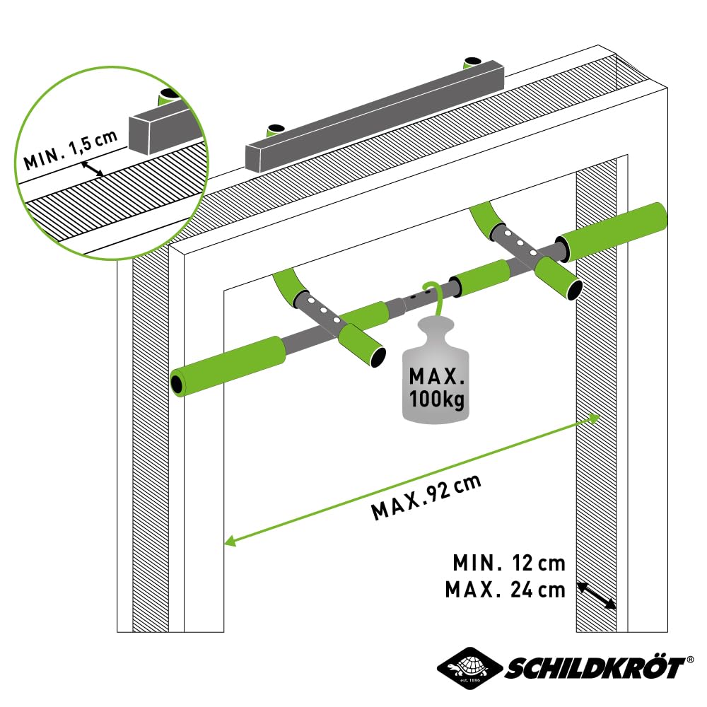 Schildkröt Multifunktions-Türreck 4 in 1, Multifunktional verstellbar, max. 100 kg