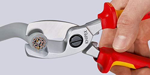 KNIPEX Kabelschere mit Doppelschneide, 200 mm, 95 16 200