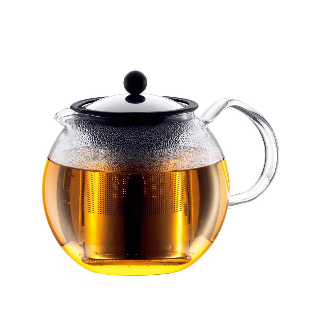 Bodum 1801-16 Assam Teebereiter mit Edelstahlfilter, 1.0 l