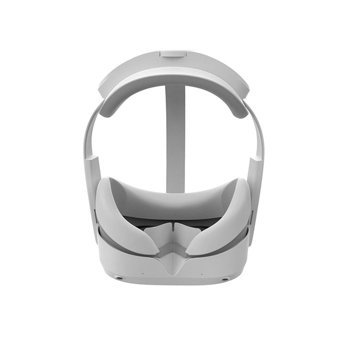 Generisch VR Gesichtsabdeckung für Pico4 Silikon Gesicht Kissen Pad Antibeschlag und auslaufsicher Ersatzbrille Zubehör (Grau)