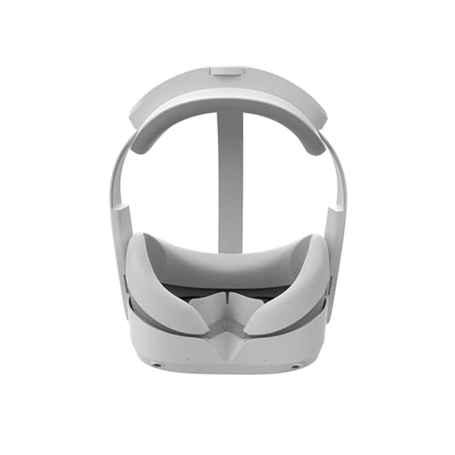 Generisch VR Gesichtsabdeckung für Pico4 Silikon Gesicht Kissen Pad Antibeschlag und auslaufsicher Ersatzbrille Zubehör (Grau)