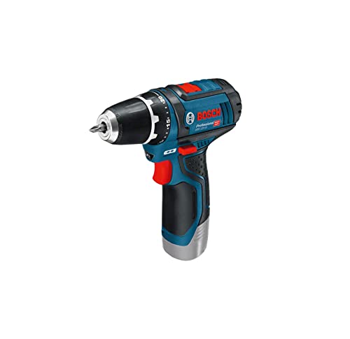 Bosch PRO 12V System Akku Bohrschrauber GSR 12V-15 (inkl. 2x2.0 Akku, Ladegerät, 39tlg.-Zubehör-Set, Werkzeugtasche) - Amazon Exclusive