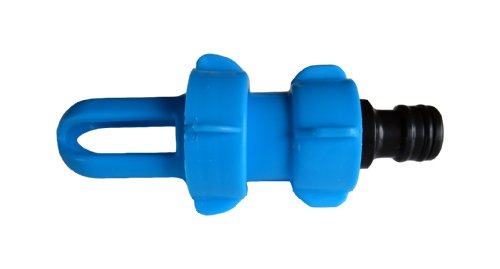Wasserbett Füll- und Entleerungsadapter Blue Magic mit Gardena-kompatiblem Schlauchanschluss