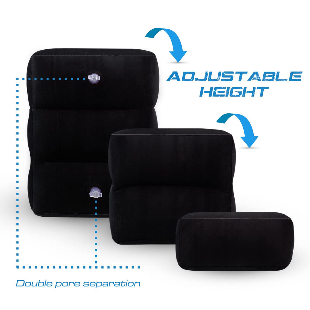 FELUNA® Fußstütze Flugzeug 42x38x45cm Reisebett Sitzverlängerung Kinder