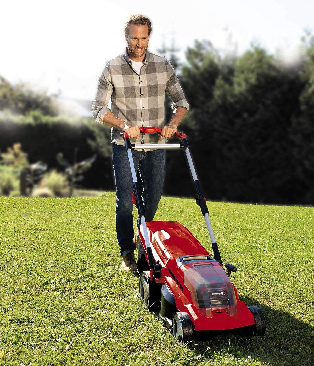 Einhell Akku-Rasenmäher GE-cm 36/37 Li-Solo