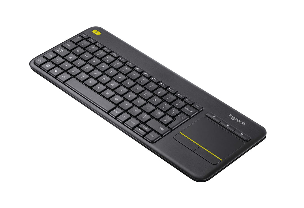 Logitech K400 Plus Kabellose Touch-TV-Tastatur mit integriertem -DEU QWERTZ