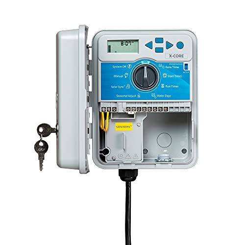 Hunter Beregnungscomputer, X-Core 401 4 Stationen (outdoor), Silberfarben