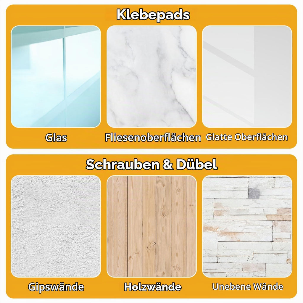 2 Stück Magnettafel Magnetboard, 42 x 30 cm Edelstahl Magnettafel für Küche