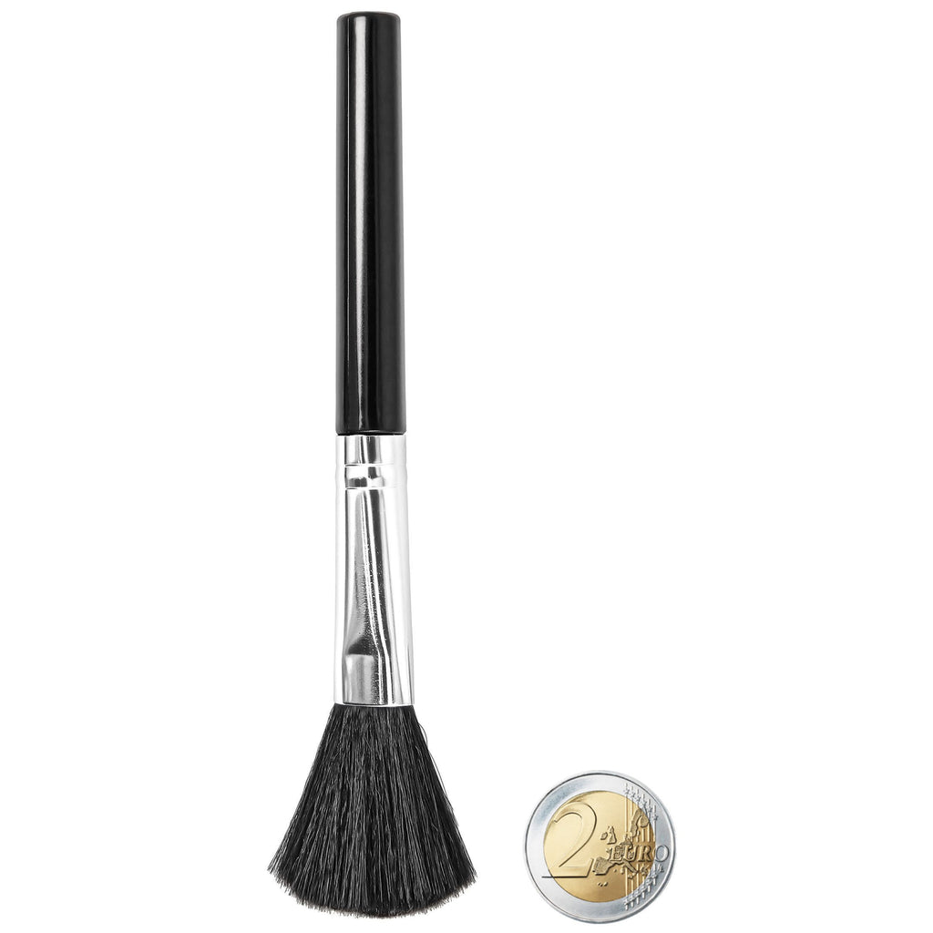 Handlicher Staub- Dust- Weiche Reinigungspinsel 15cm - für Kamera Objektiv Tastatur Modelbau etc.