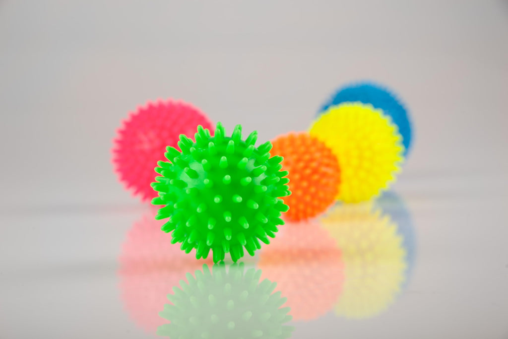 Sport-Tec Igelball Massageball Reflexzonen Massage Selbstmassage, Härtegrad: Soft