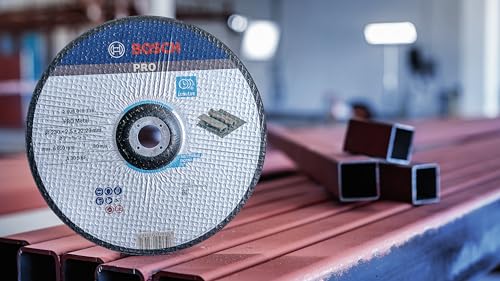 Bosch Professional 2608600225 Schleifzubehör Trennscheibe 230 x 2,5 mm f.Metall, Grau