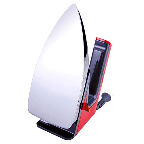 Traditionelles Trockenbügeleisen ETA I Edelstahl-Bügelsohle I robustes Griffstück I stufenlose Temperaturregelung I Leistung 1000 W I Gewicht 0,4 kg