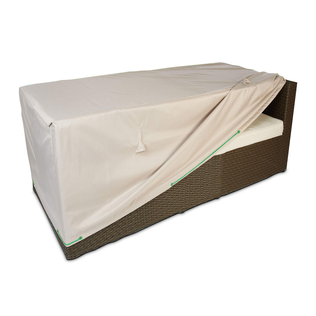 Cov'Up Sofabezug für Gartensofa, 130 x 75 x 60 cm, Taupe