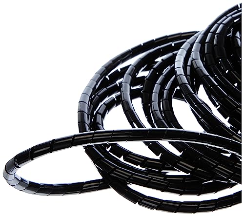 UNITEC Spiralschlauch 6mm 10m schwarz