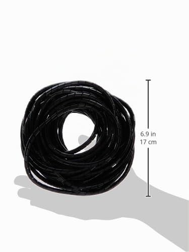 UNITEC Spiralschlauch 6mm 10m schwarz