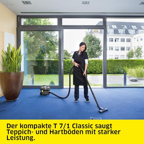 KÄRCHER Professional Trockensauger T 7/1 Classic, Nennleistung: 850 Watt