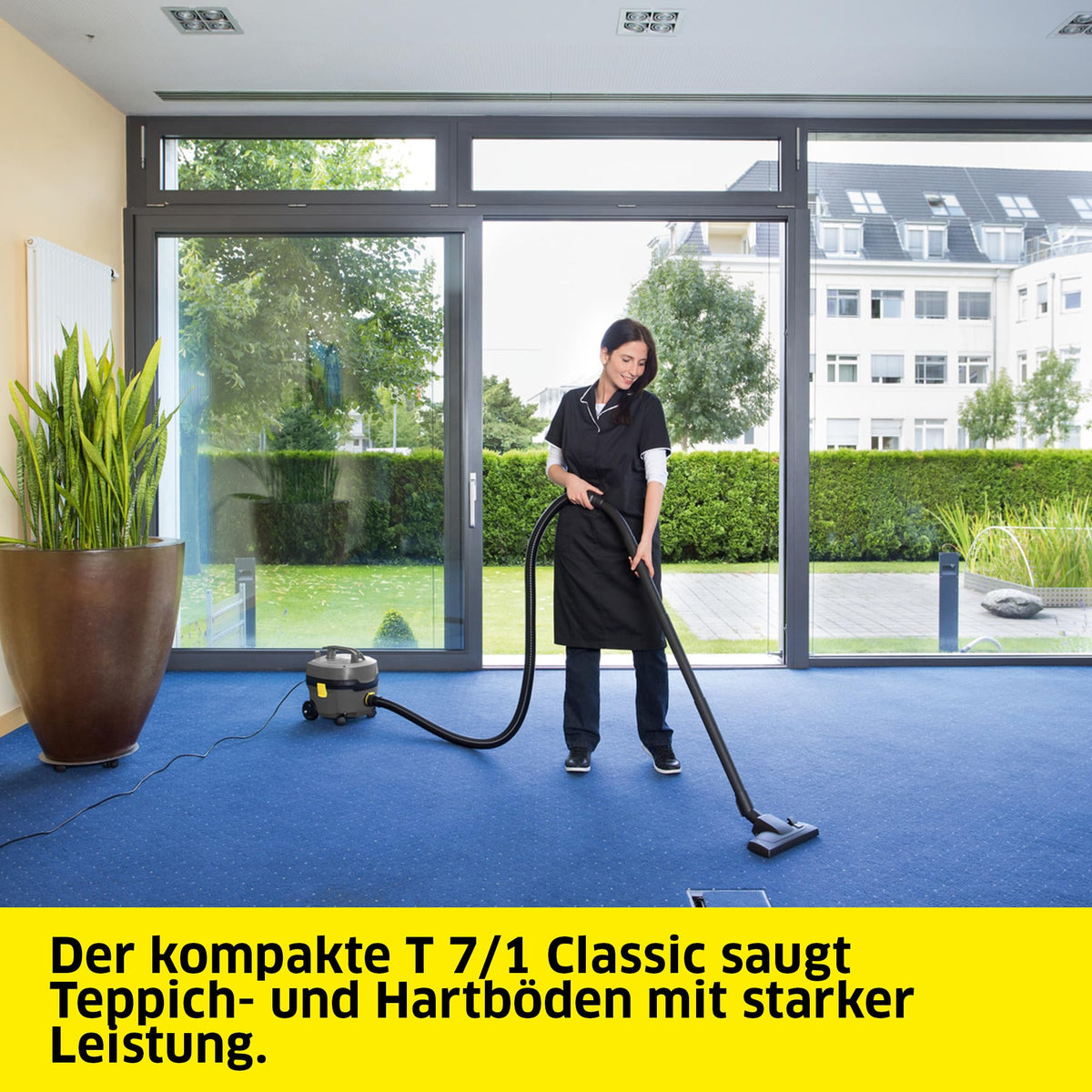 KÄRCHER Professional Trockensauger T 7/1 Classic, Nennleistung: 850 Watt